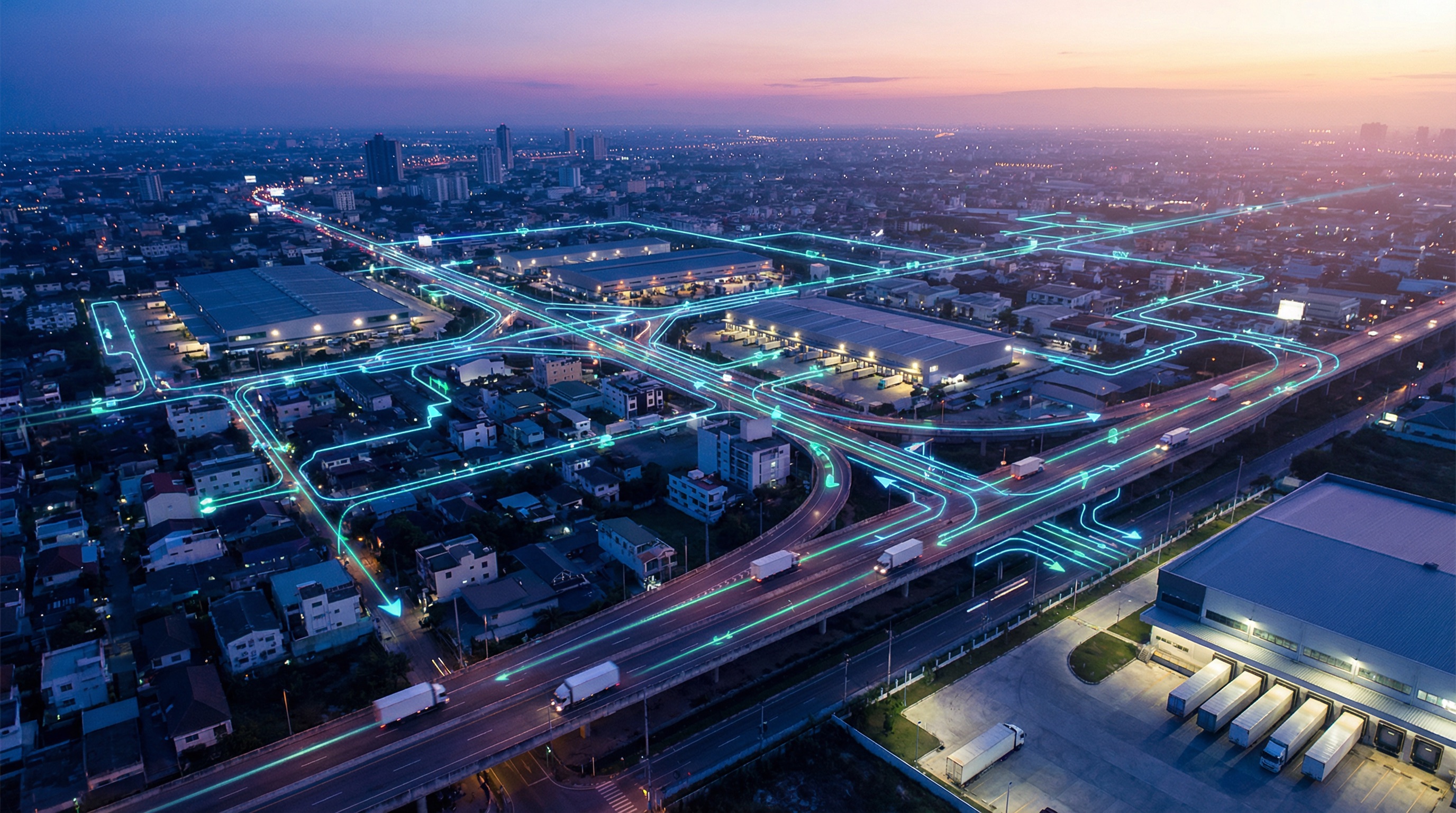 Delivery Route Optimization & Warehouse Report Automation