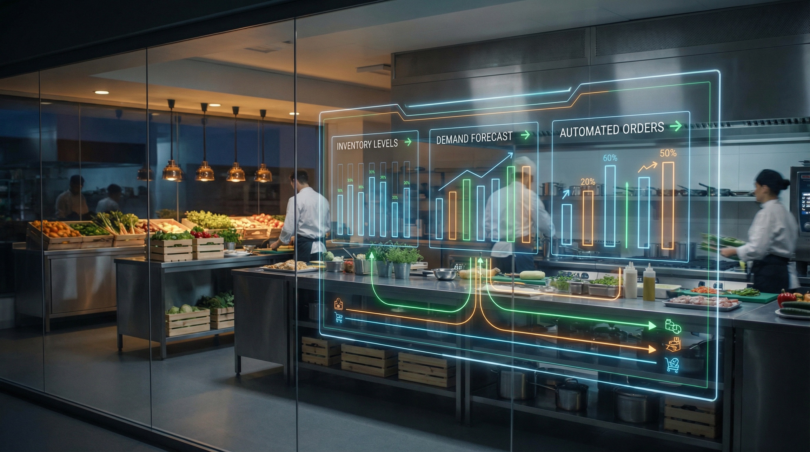POS-Linked Ingredient Ordering Automation
